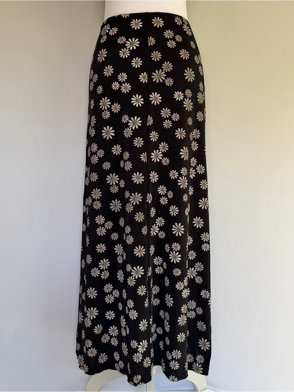 Y2K Vintage 90’s MGR Daisy Floral Maxi Skirt Skater Boho Grunge Fairycore XS-M - Picture 5 of 11